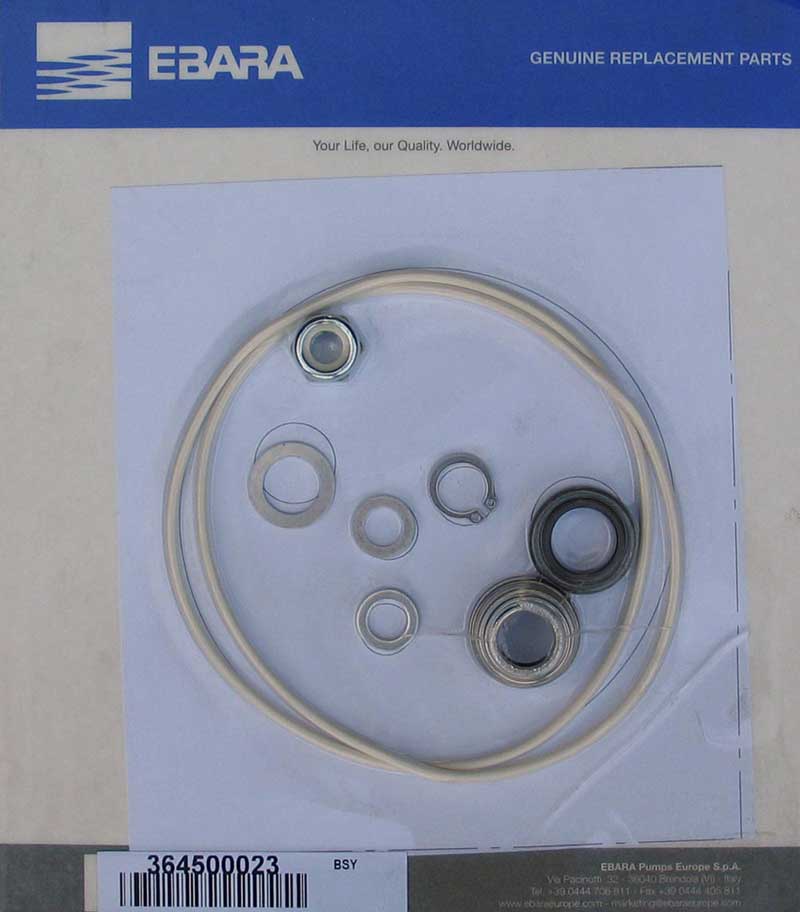 EBARA Dichtungssatz COMPACT A10-15,B, Kohle/Keramik, NBR
