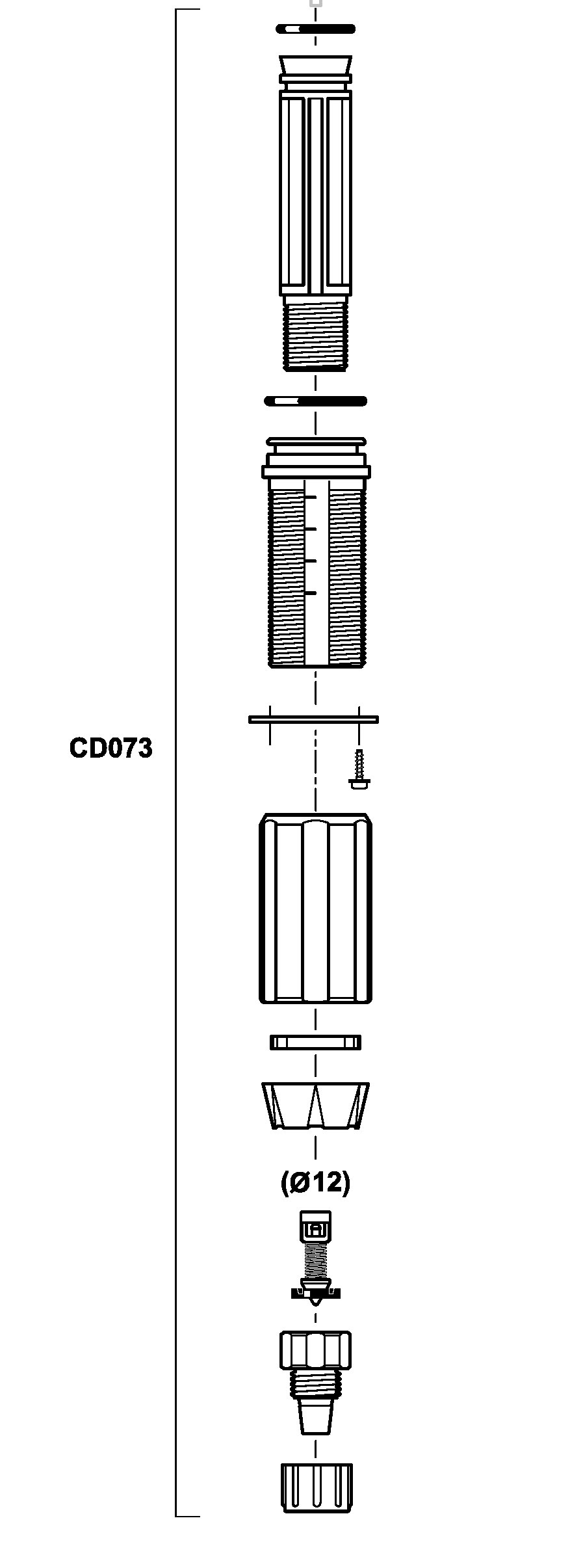 CD073VF - Bausatz Dosierpartie D25RE4
