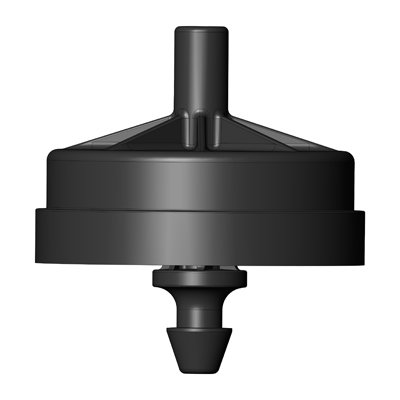 PC-HCNL Tropfer 12.0 l/h, Nippelauslass, schwarz - schwarz / 100er Pack