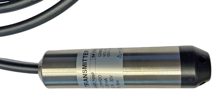 hydroOne sense Pegelsonde 200mbar (0-2m Messbereich) mit 6m Kabel
