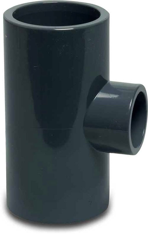 PVC-U T-Stück reduziert 63 x 40 x 63mm