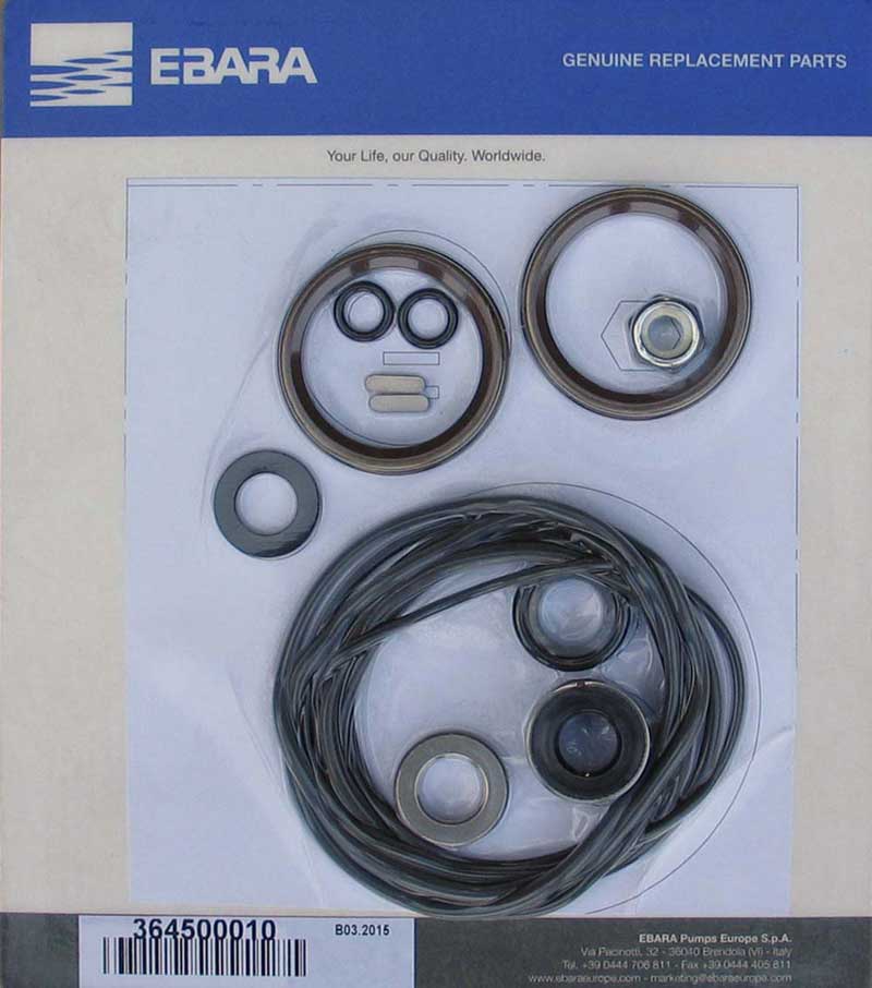 EBARA Dichtungssatz 2CDXHS 120 SIC/SIC, Viton