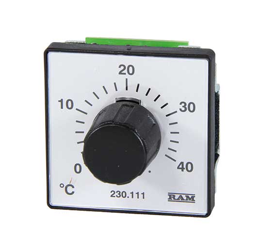 RAM Sequenzregler für Heizungen mit Außentemperatur 445.013