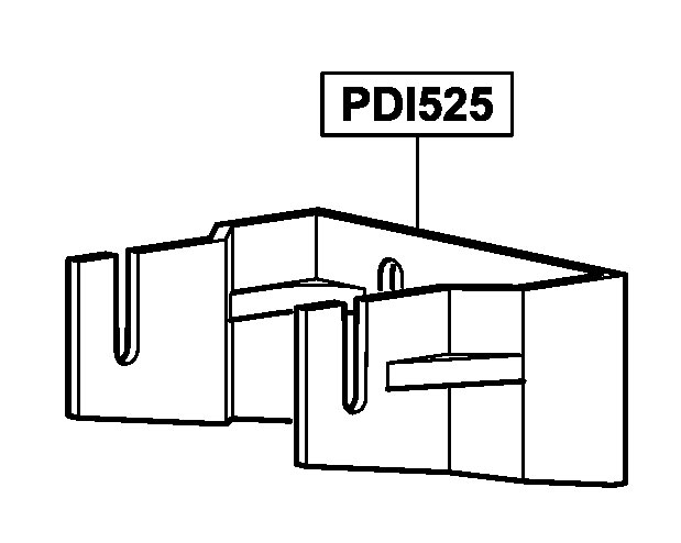 PDI525 - Wandhalterung Dosatron D07 Serie