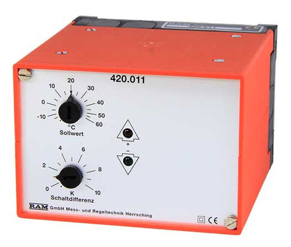 RAM Temperaturregler mit Zweipunktausgang -15..60°C  420.011
