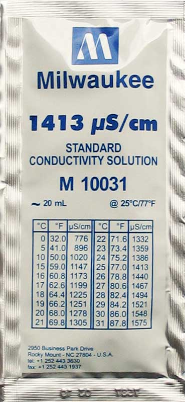 CMT Pufferlösung EC 1413 µS 20ml im Beutel