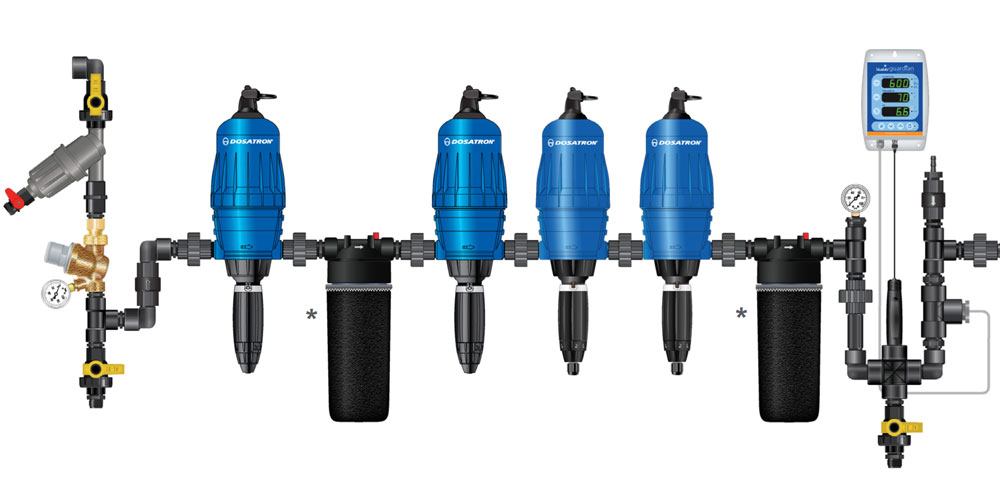 Dosatron D3RE Growset für Athena Dünger HF