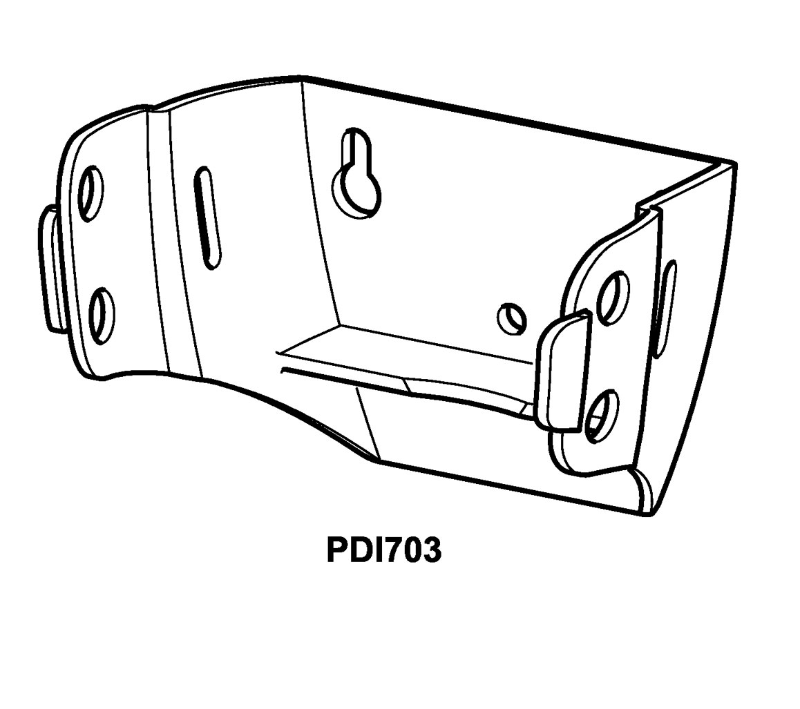 PDI703 - Wandhalterung Dosatron D3 Serie